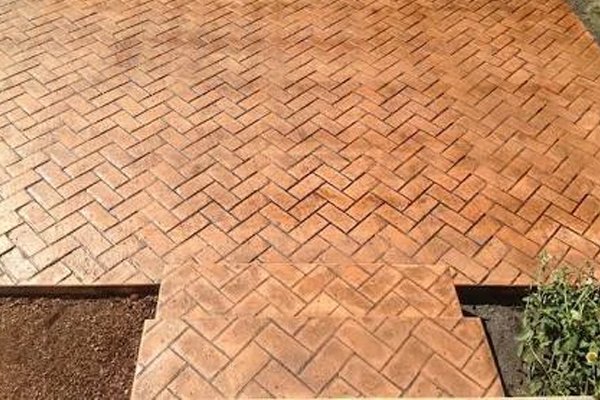 Outdoor Stamped Concrete Flooring